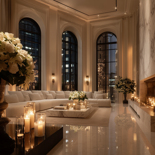 Premium Room Description – Manhattan Luxury Living Room